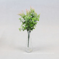 decorative green ornamental artificial plant foliage for hedge with SGS